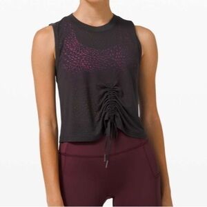 Lululemon Cinch Me Up Front Tank *Veil - XS